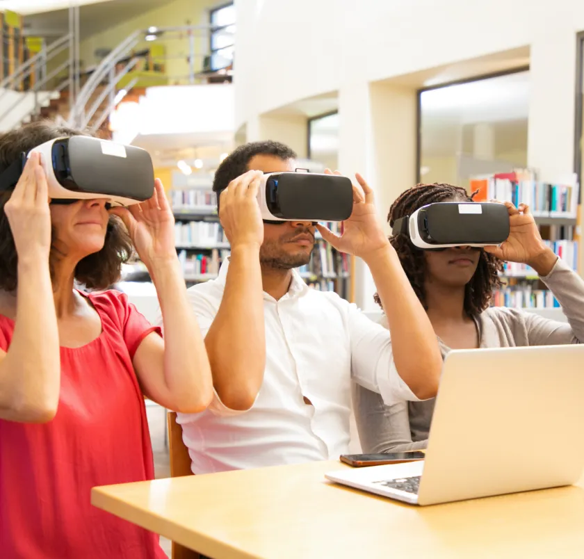 AR VR in Education and Virtual Learning - Quantile Tech