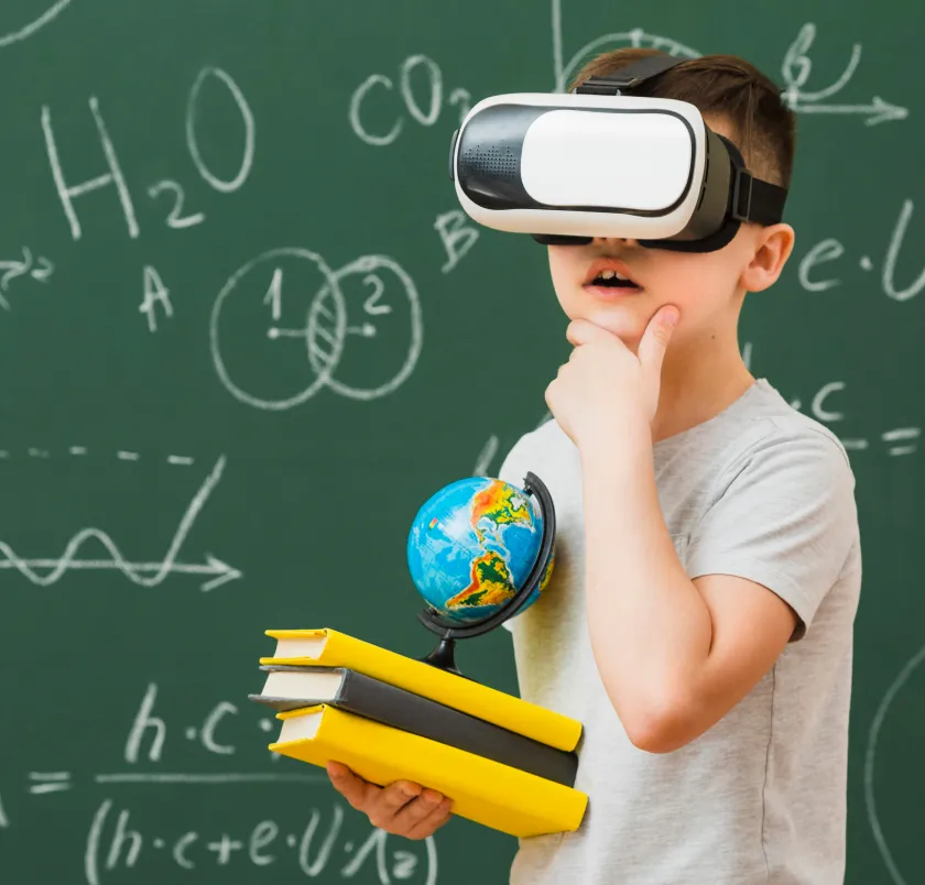 AR VR in Education and Virtual Learning - Quantile Tech
