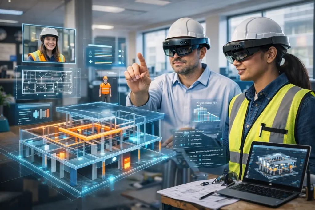 Extended Reality in Construction Collaboration 