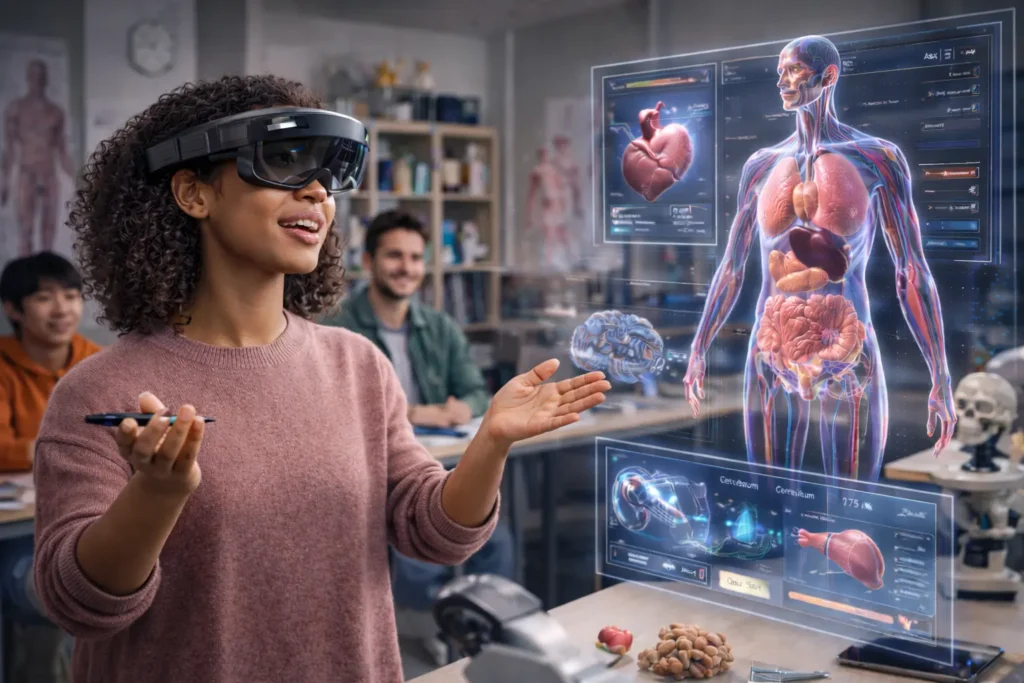 Mixed Reality Examples in Education and Training 