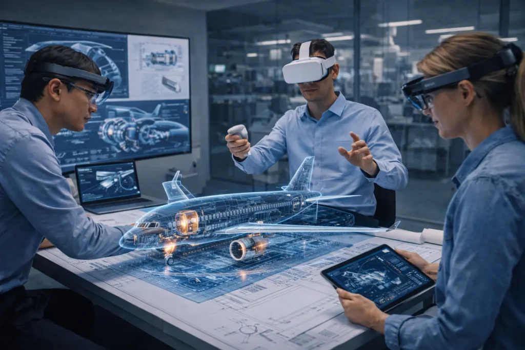 Virtual Reality in Aerospace Design 