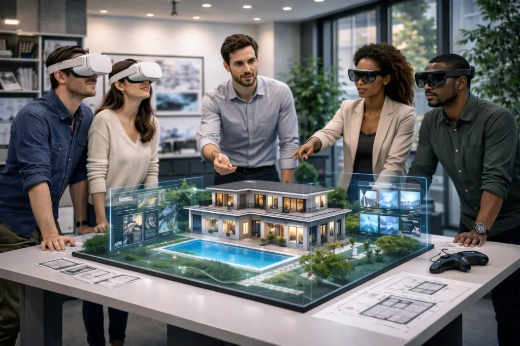 visualisation of AR and VR