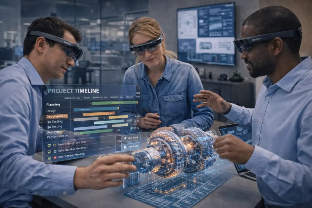 Augmented Reality Examples in Work place